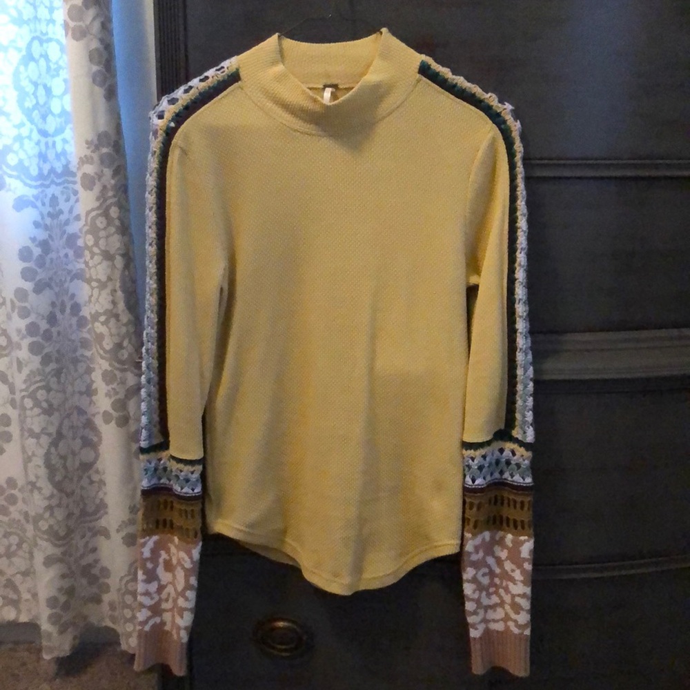 Free People Mixed Media Thermal
